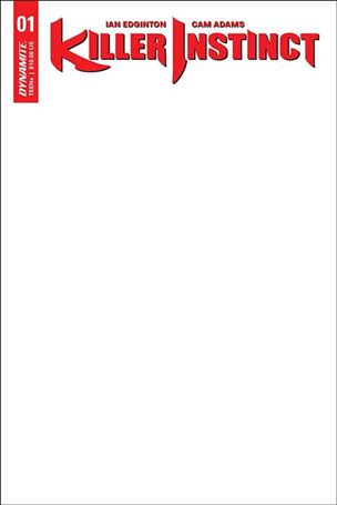 Killer Instinct (2017) issue 1-I Blank Authentix Cover