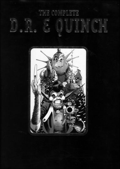 Complete D.R. & Quinch issue 1 Embossed Foil Dust Jacket