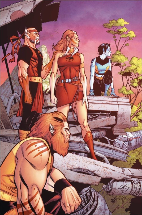 Thundercats: Lost issue 4-M Clayton Henry Virgin 1:20 Cover
