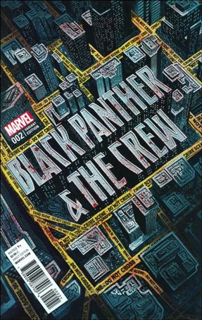 Black Panther and the Crew issue 2-B Mike Del Mundo Cover