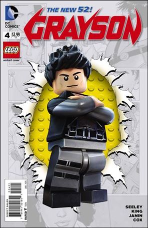 Grayson issue 4-B LEGO Cover