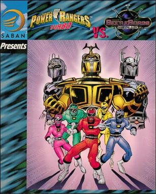 Saban Presents Power Rangers Turbo vs Beetleborgs Metallix Cover Image 1