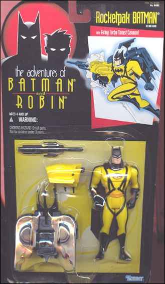 Adventures of Batman and Robin (Series 1) figure 6 Batman (RocketPak)