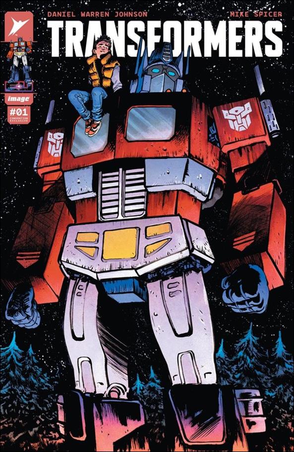 Transformers (2023) issue 1-J Daniel Warren Johnson SDCC 2023 Ashcan