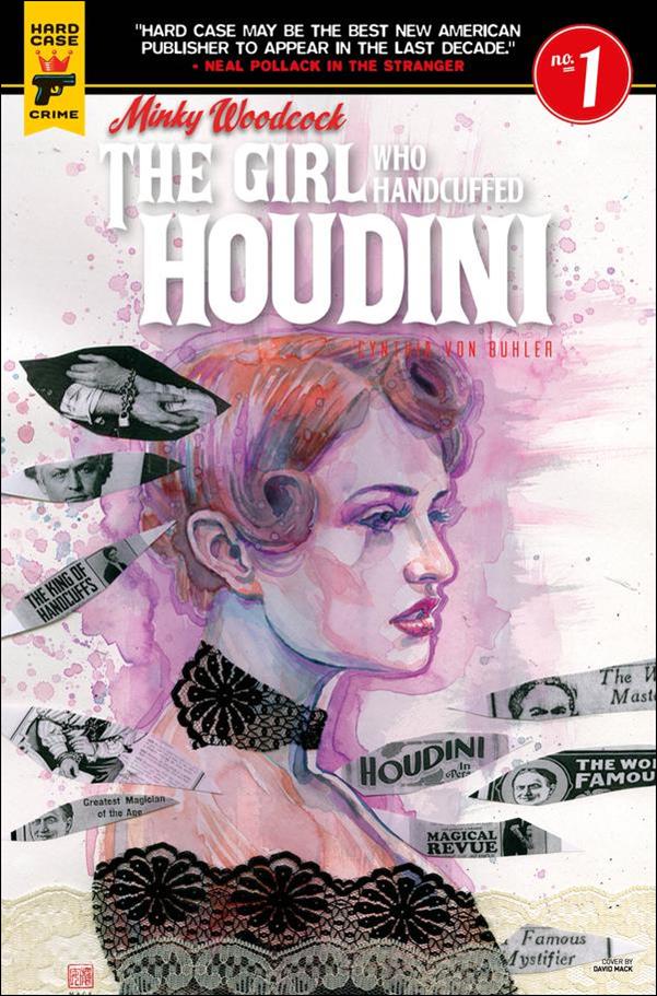 Minky Woodcock: The Girl Who Handcuffed Houdini issue 1 David Mack Cover