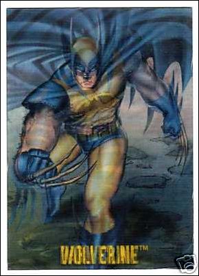 DC Versus Marvel / Marvel Versus DC (Mirage Subset) card 2 Wolverine/Batman/Dark Claw
