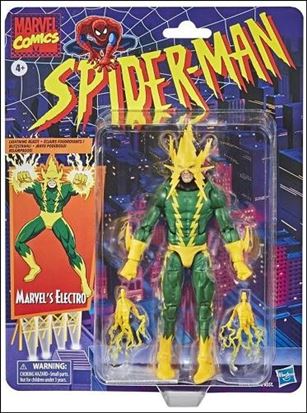 Marvel Legends Retro (Spider-Man Series) figure 2 Marvel's Electro