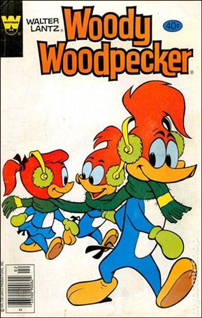 Walter Lantz Woody Woodpecker  issue 187-B Whitman Cover