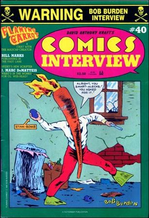 David Anthony Kraft's Comics Interview issue 40