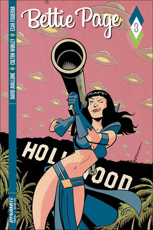 Bettie Page (2017) issue 3-B Scott Chantler Cover