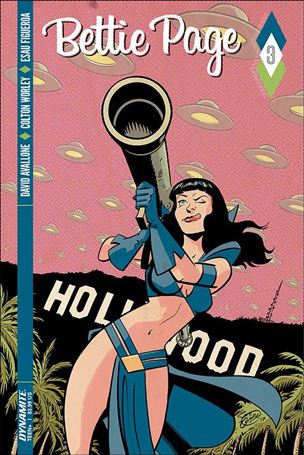 Bettie Page (2017) issue 3-B Scott Chantler Cover
