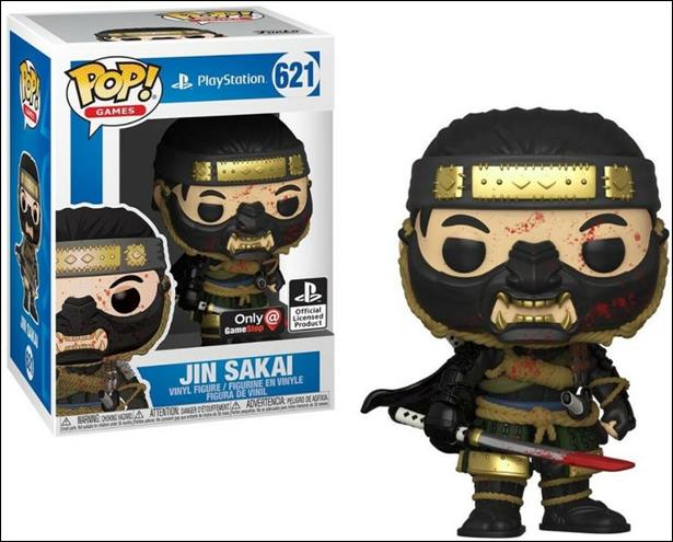 POP! Games figure 621-B JIn Sakai (Blood Splatter Gamestop Exclusive)