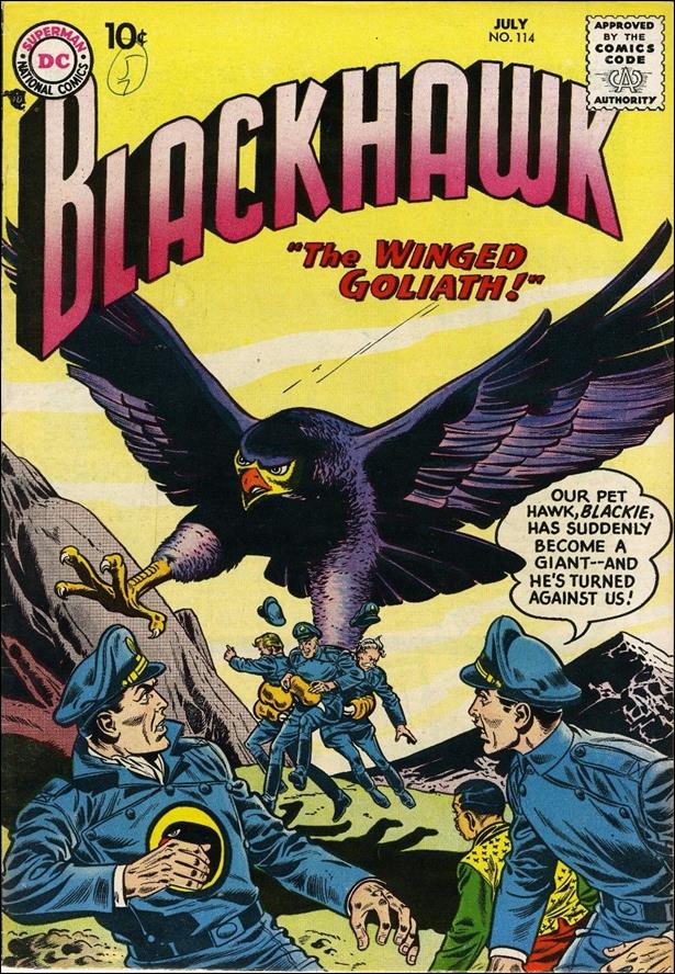 Blackhawk 114 A, Jul 1957 Comic Book by DC