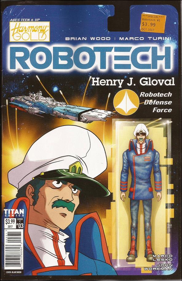 Robotech (2017) issue 3-C Blair Shedd Cover