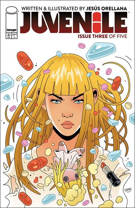 Juvenile issue 3 Jesús Orellana Cover