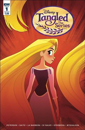 Tangled issue 1-B Julie Godwin Cover