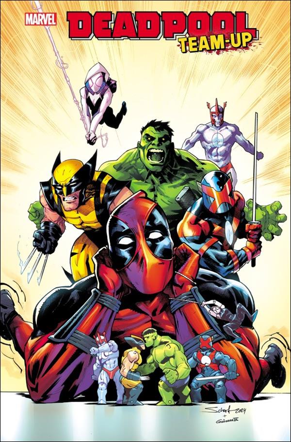 Deadpool Team-Up (2024) issue 1-H Jonas Scharf 1:25 Cover