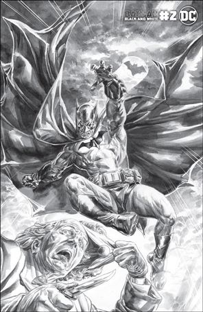 Batman Black and White (2021) issue 2-B Doug Braithwaite Cover