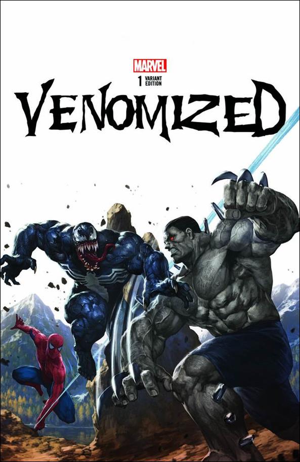 Venomized issue 1-J Skan Srisuwan White Cover 1/3000