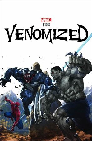 Venomized issue 1-J Skan Srisuwan White Cover 1/3000