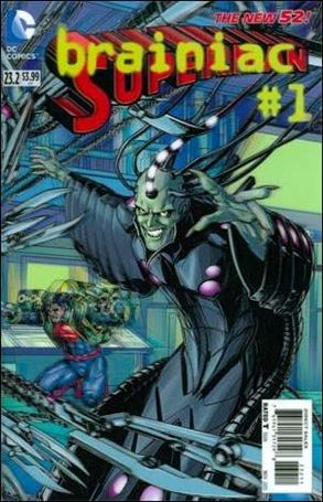 Superman (2011) issue 23.2 Brainiac 3D Cover