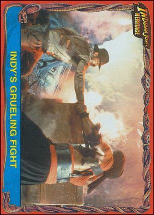 Indiana Jones Heritage (Base Set) card 46 Indy's Grueling Fight