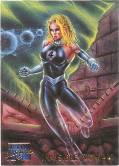 1995 Marvel Masterpieces (Base Set) card 50 Invisible Woman