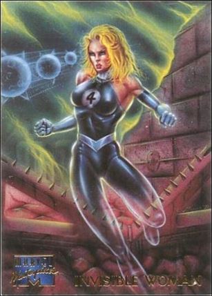 1995 Marvel Masterpieces (Base Set) card 50 Invisible Woman