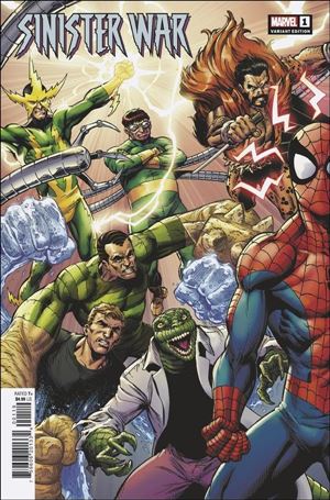 Sinister War issue 1-C Mark Bagley Connecting Cover
