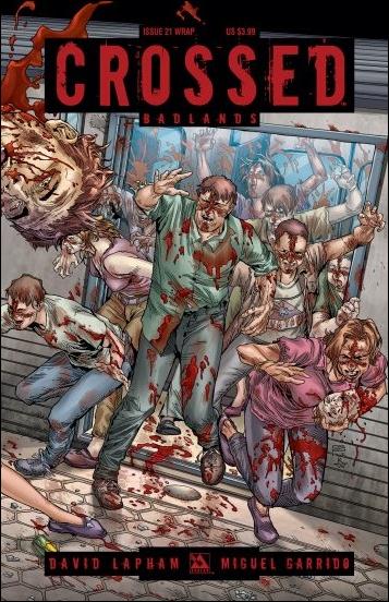 Crossed: Badlands issue 21-B Wraparound Cover