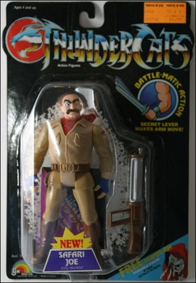 ThunderCats (1985) figure 26-B Safari Joe (New Card)