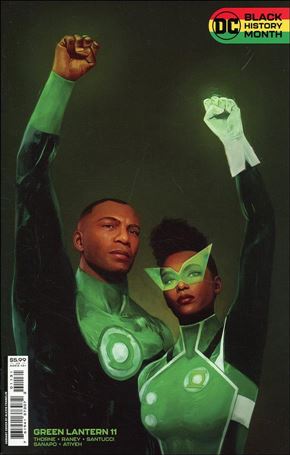 Green Lantern (2021) issue 11-C Alexis Franklin Black History Month Cover