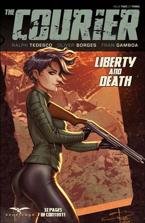 Courier: Liberty and Death issue 2-B Sabine Rich Cover