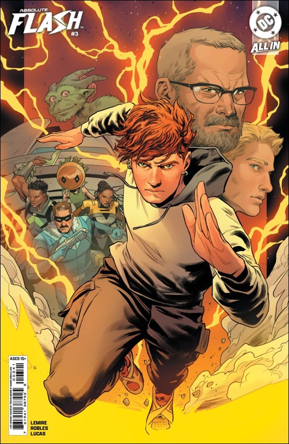 Absolute Flash issue 3-D Travis Moore 1:25 Cardstock Cover