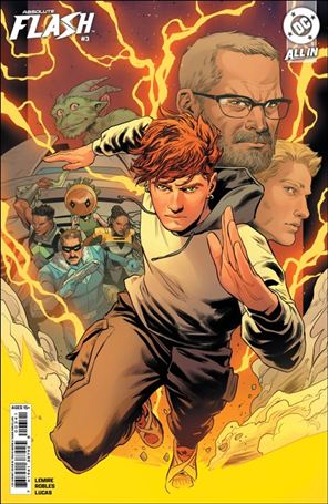 Absolute Flash issue 3-D Travis Moore 1:25 Cardstock Cover