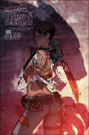 Haunted City issue 1-D Joe Benitez New York Comic Con Cover 1/500