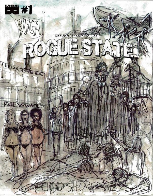 Rogue State issue 1-F Chuck D Cover