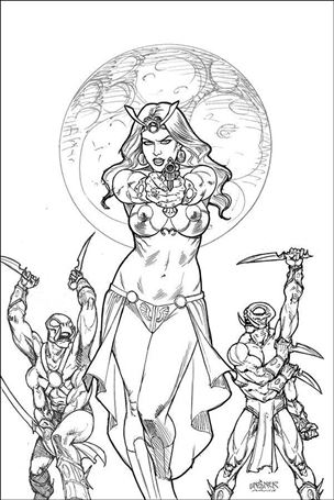 Dejah Thoris (2019) issue 2-L Joseph Michael Linsner 1:21 FOC Virgin Cover