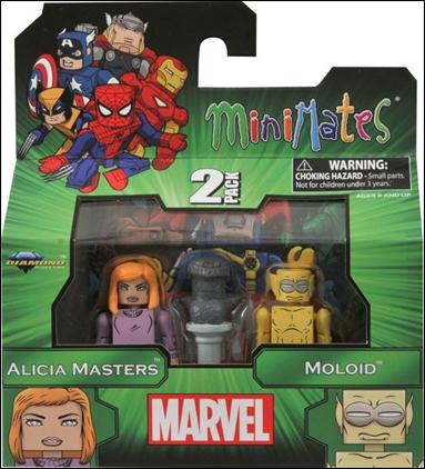 Marvel Minimates figure 141-B Alicia Masters and Moloid