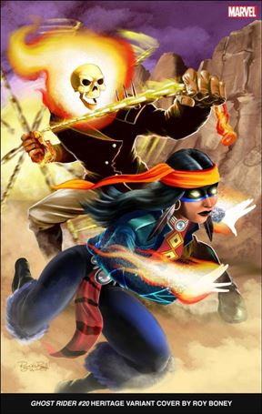 Ghost Rider (2022) issue 20-C Roy Boney Jr. Heritage Cover