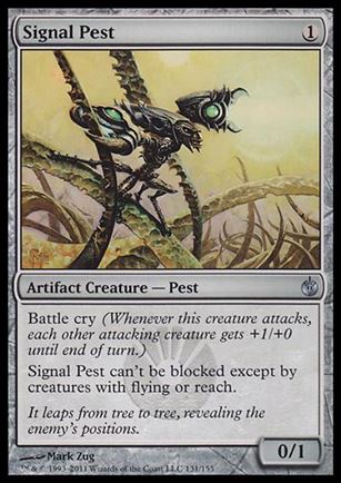 Magic the Gathering: Mirrodin Besieged (Base Set) card 131 Signal Pest