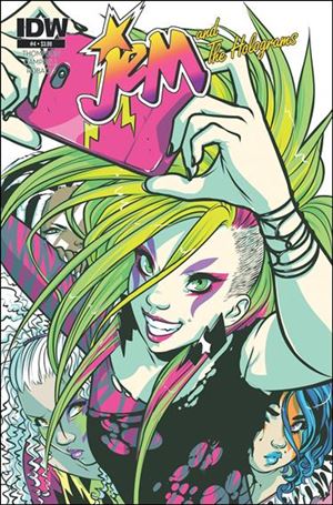 Jem and the Holograms issue 4 Sophie Campbell Cover