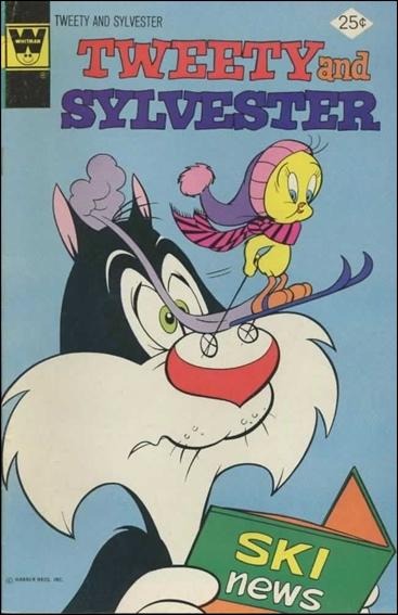 Tweety and Sylvester (1963) issue 53-B Whitman Cover
