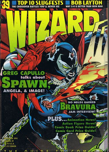 Wizard: The Guide to Comics issue 39 Polybagged with Poster