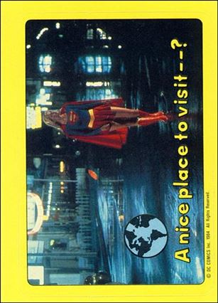 Supergirl (Movie) (Base Set) card 3 A Nice Place to Visit--?