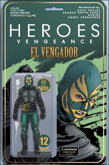 Heroes: Vengeance issue 1-G Angel Hernandez Larry's Comics Cover 1/1000