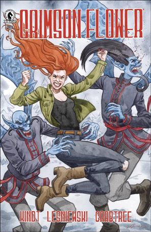 Crimson Flower issue 1-C Jill Thompson Cover