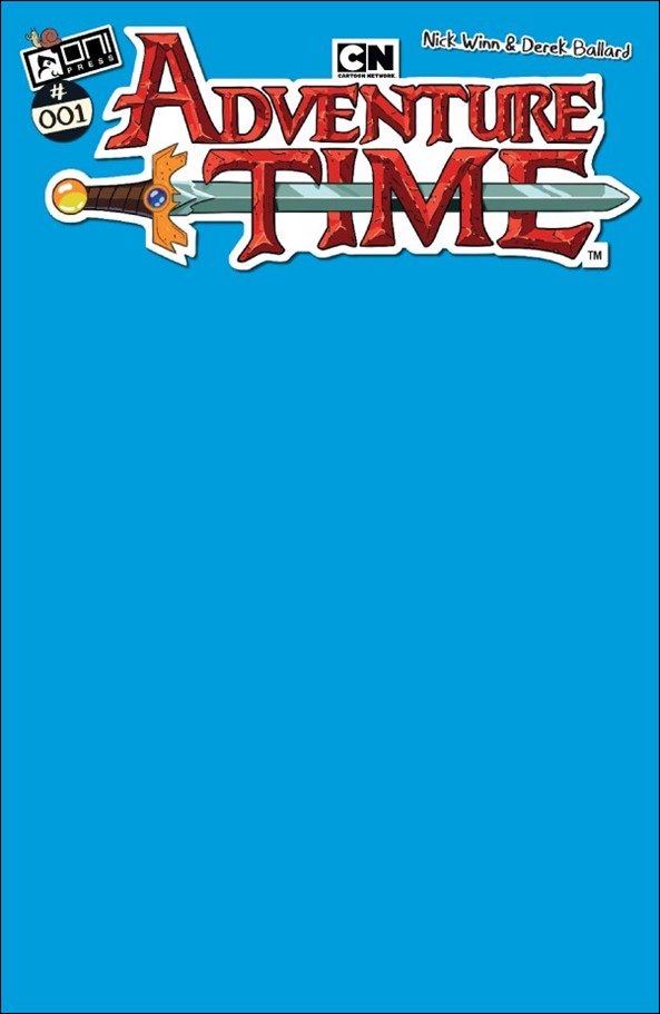 Adventure Time (2025) issue 1-F Blue Blank/Sketch Cover