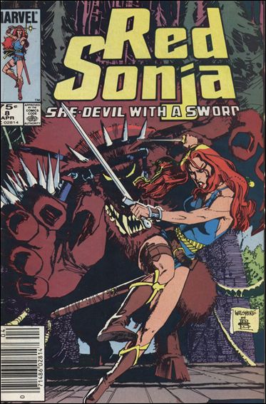 Red Sonja (1983/08) issue 8-B Canadian Price Cover