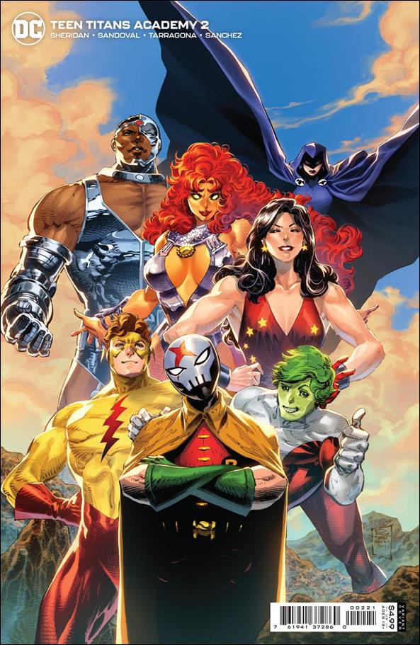 Teen Titans Academy issue 2-B Philip Tan Cardstock Cover